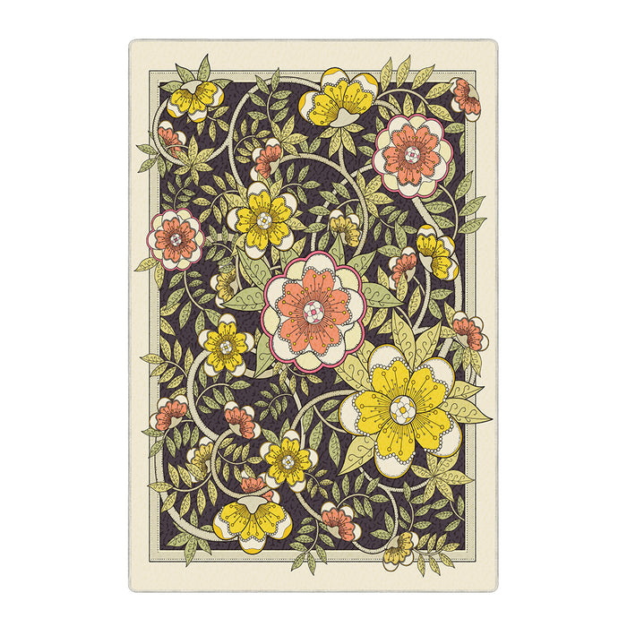 Airgugu Earth Garden Lush Chartreuse Flower Rug