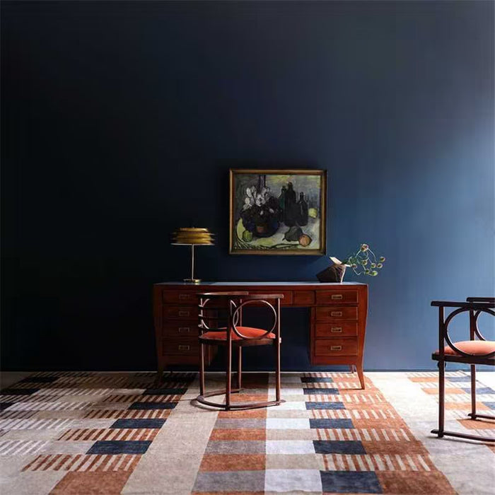 Airgugu Modern Minimalist Striped Plaid Rug