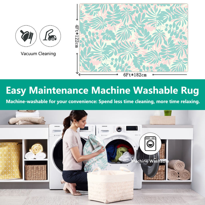 Airgugu Earth Garden Serene Leafy Rug