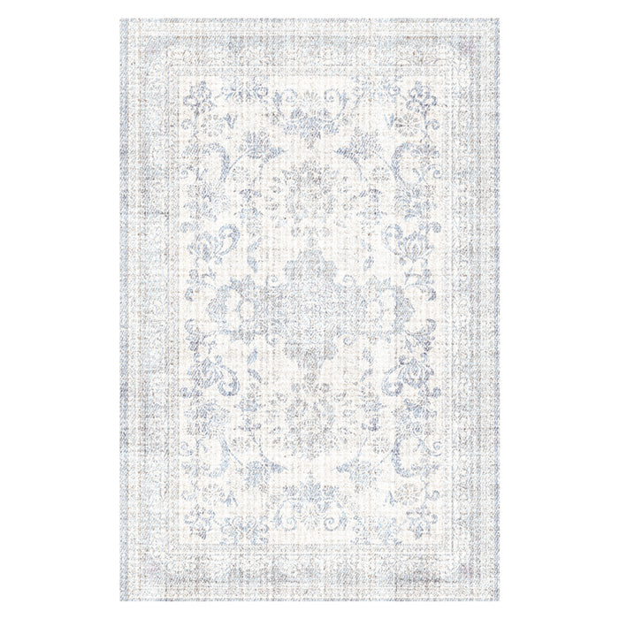 Airgugu Heritage Classique White Ocean Rider Print Rug