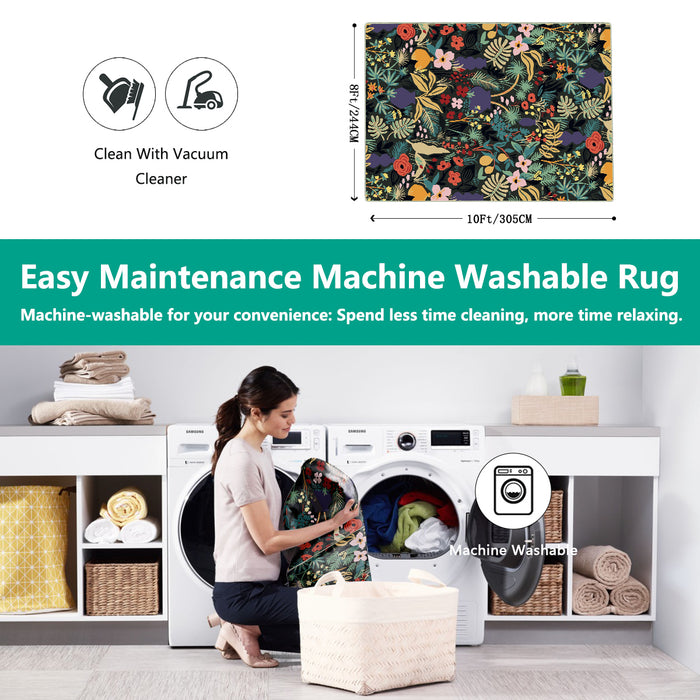 Airgugu Earth Garden Magical Tale Flower Rug