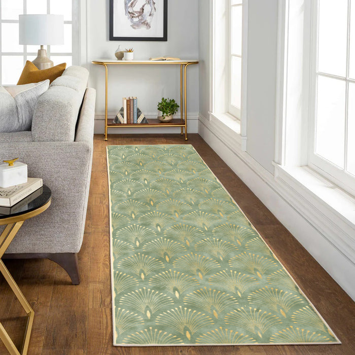 Airgugu Earth Garden Blooming Golden Pistil Rug