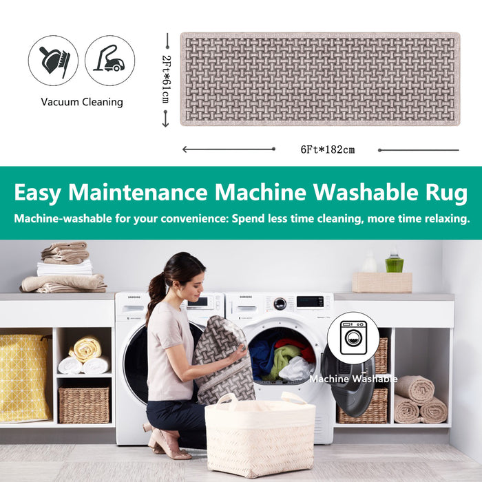 Airgugu Modern Minimalist Interwoven Rug