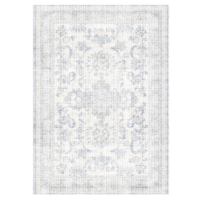Airgugu Heritage Classique White Ocean Rider Print Rug