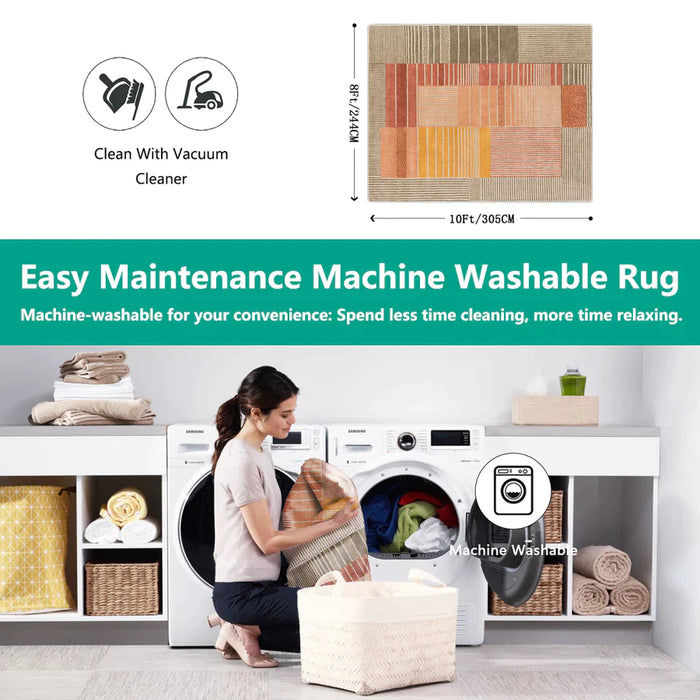Airgugu Washable EcoLux Area Rugs 🔥Hot Selling🔥 Extra 30% OFF Code: NEW30
