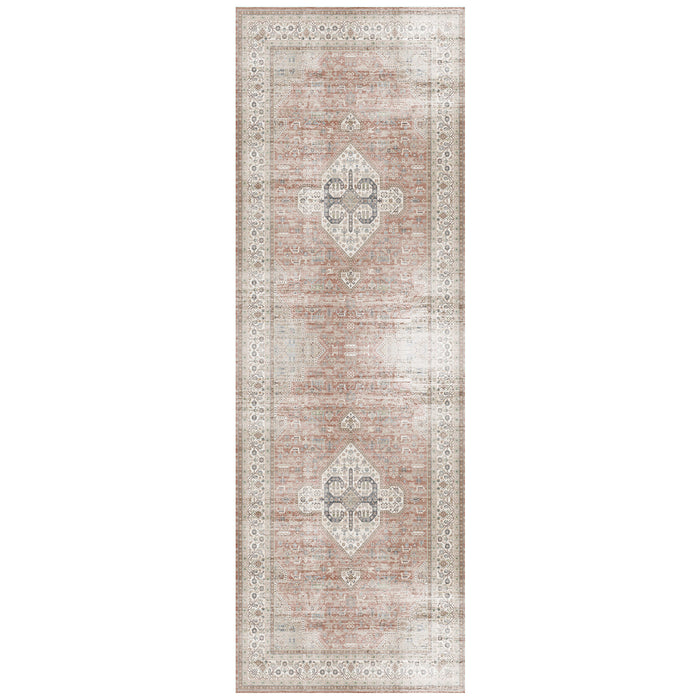 Airgugu Heritage Classique Pink Gypsy Medallion Tassel Rug