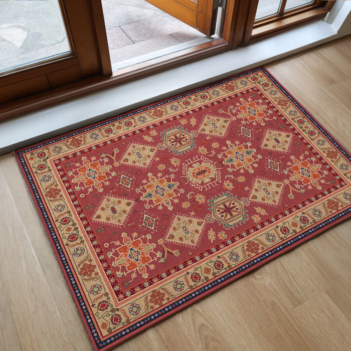 Airgugu Heritage Classique Burgundy Medallion Retro Rug
