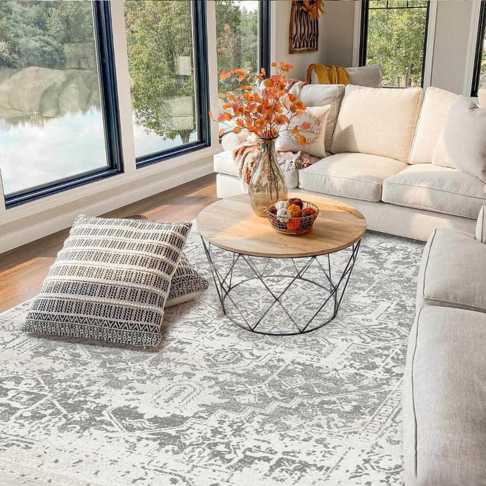 Airgugu Heritage Classique Cream White Quartz Rug