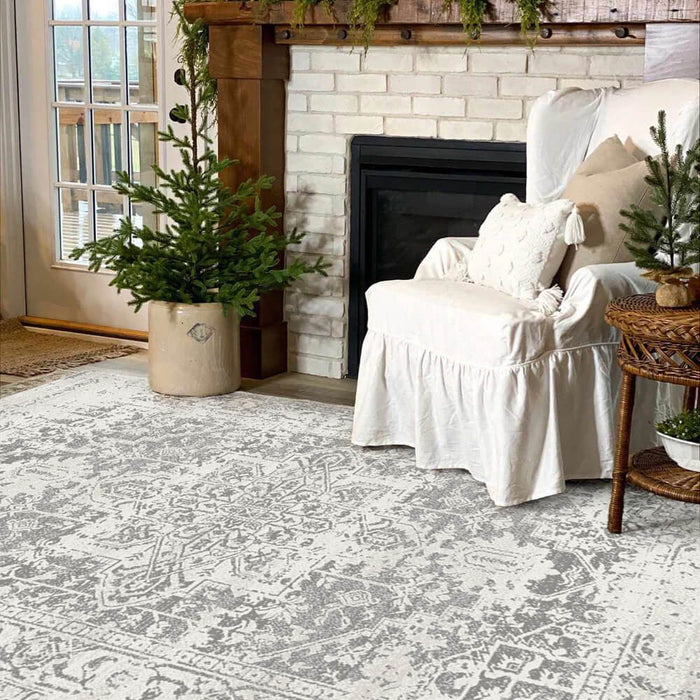 Airgugu Heritage Classique Cream White Quartz Rug