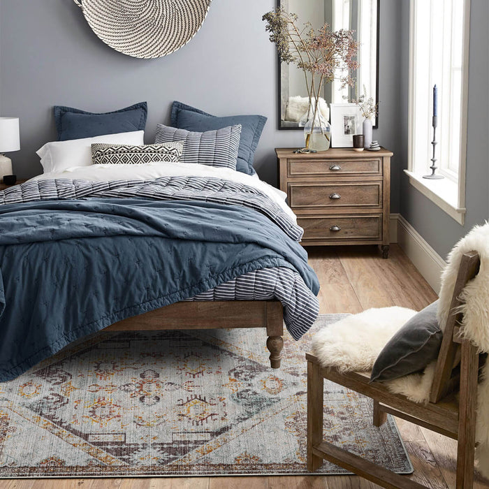 Airgugu Heritage Classique Grey Distressed Rug
