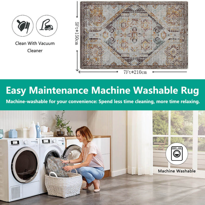 Airgugu Heritage Classique Grey Distressed Rug