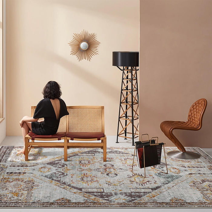 Airgugu Heritage Classique Grey Distressed Rug