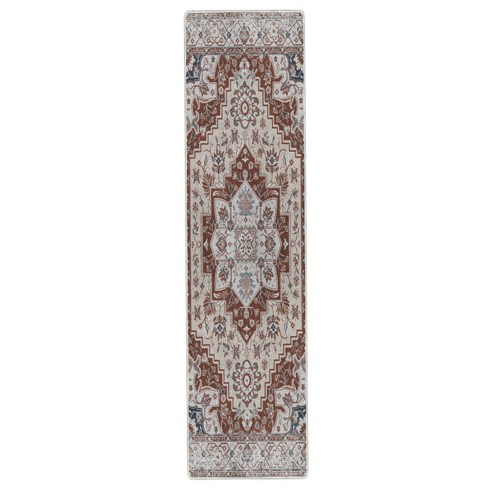 Airgugu Heritage Classique White Brown Art Print Rug