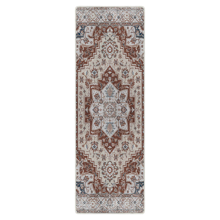 Airgugu Heritage Classique White Brown Art Print Rug