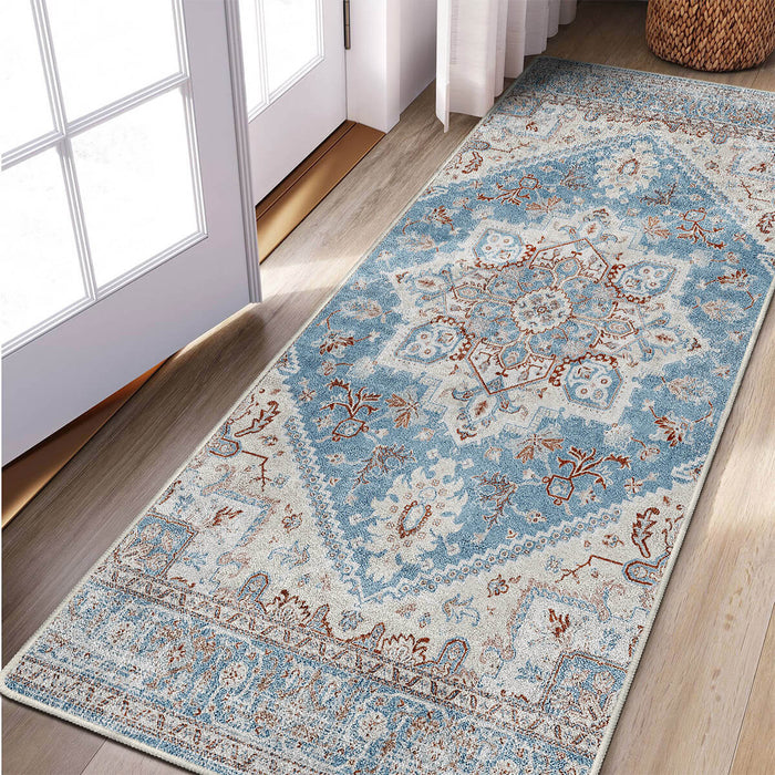 Airgugu Heritage Classique Blue Gray Crystal Rug