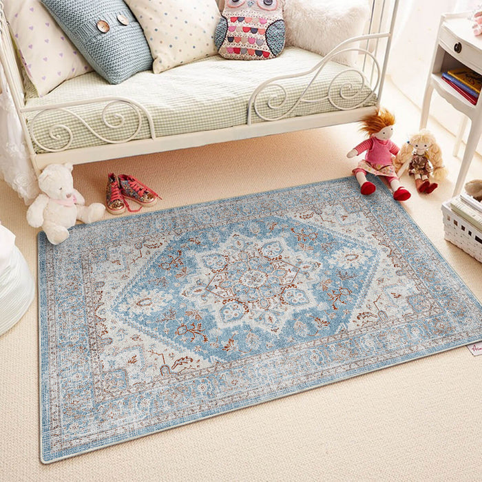 Airgugu Heritage Classique Blue Gray Crystal Rug