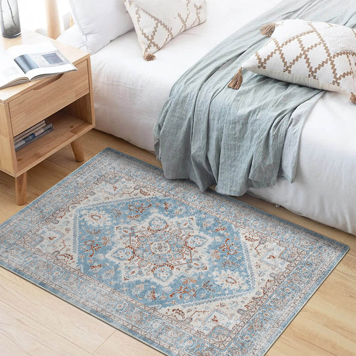 Airgugu Heritage Classique Blue Gray Crystal Rug