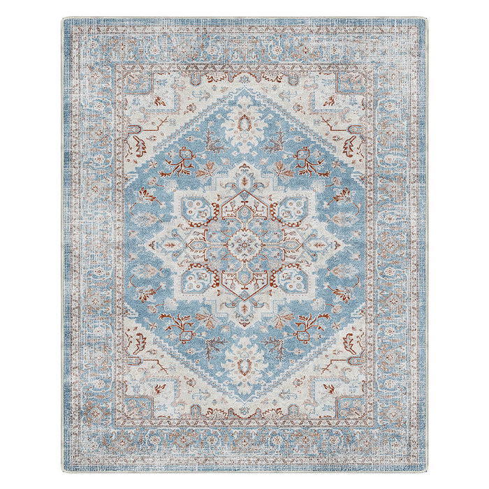 Airgugu Heritage Classique Blue Gray Crystal Rug