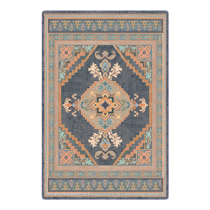 Airgugu Heritage Classique Orange Flower Medallion Rug