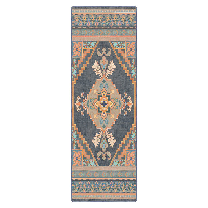 Airgugu Heritage Classique Orange Flower Medallion Rug