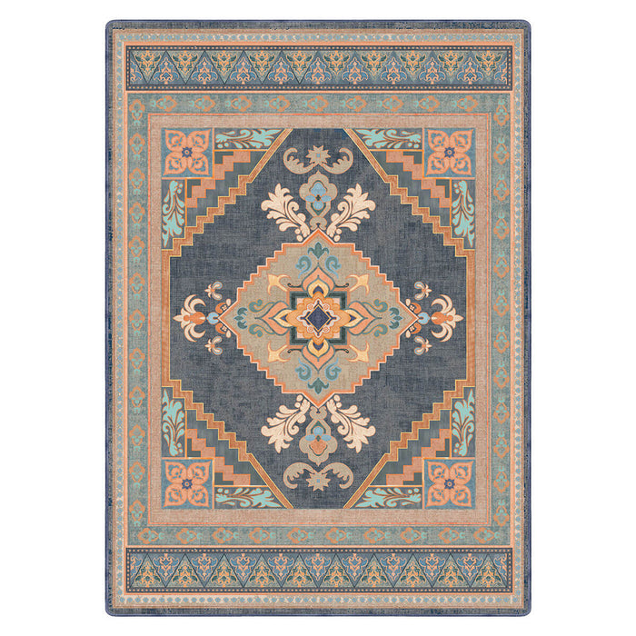 Airgugu Heritage Classique Orange Flower Medallion Rug