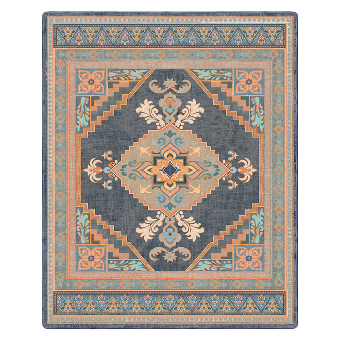 Airgugu Heritage Classique Orange Flower Medallion Rug