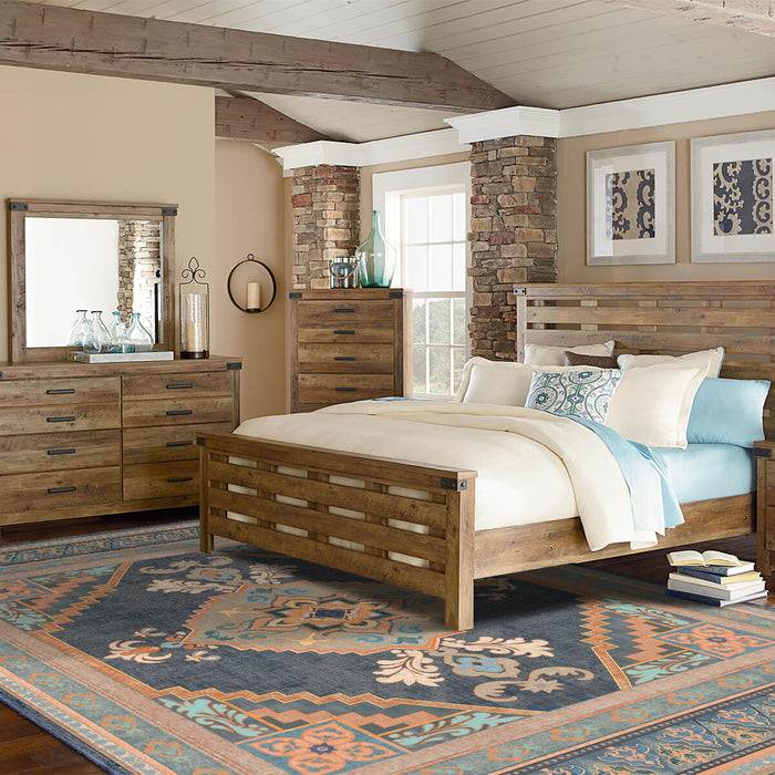 Airgugu Heritage Classique Orange Flower Medallion Rug