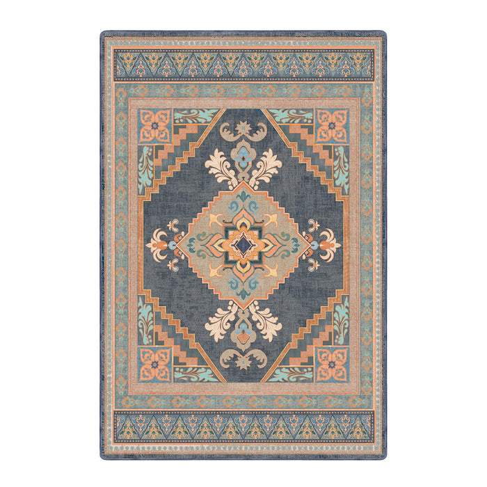 Airgugu Heritage Classique Orange Flower Medallion Rug