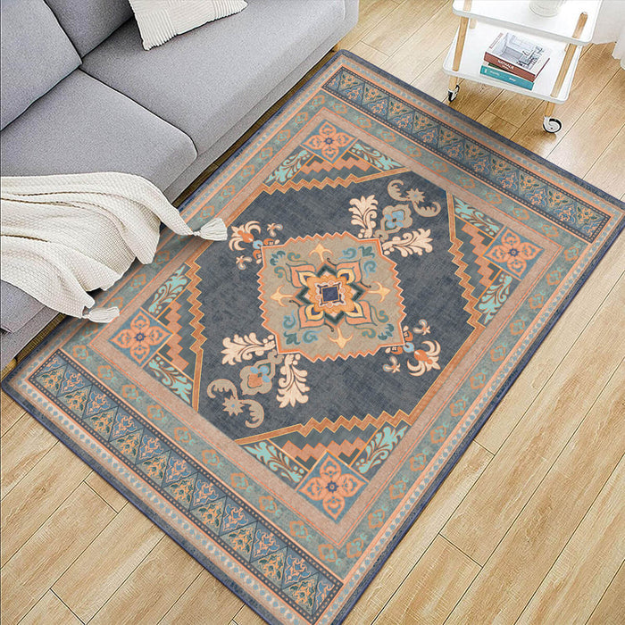 Airgugu Heritage Classique Orange Flower Medallion Rug