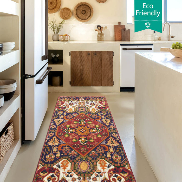 Airgugu Heritage Classique Cayenne Red Hemmed Rug