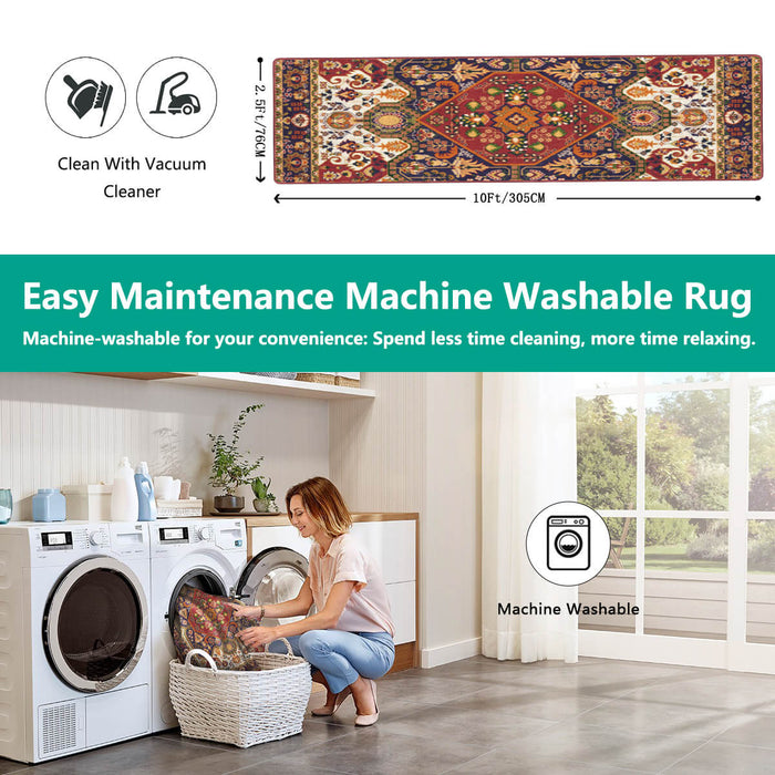 Airgugu Heritage Classique Cayenne Red Hemmed Rug