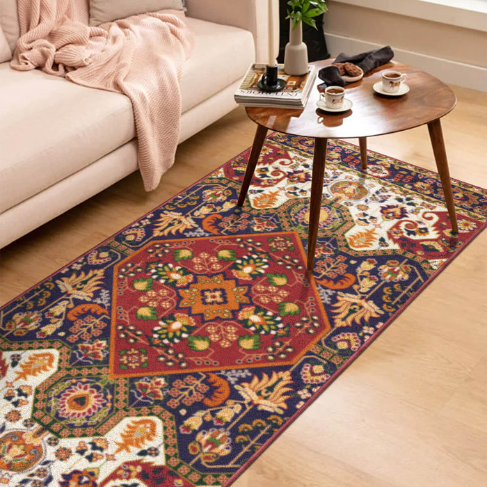 Airgugu Heritage Classique Cayenne Red Hemmed Rug