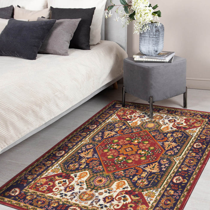 Airgugu Heritage Classique Cayenne Red Hemmed Rug