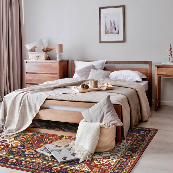Airgugu Heritage Classique Cayenne Red Hemmed Rug