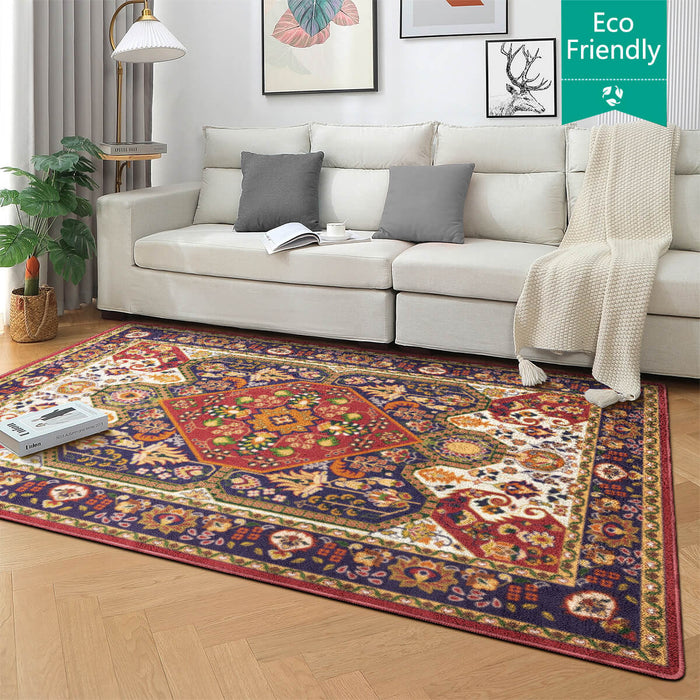 Airgugu Heritage Classique Cayenne Red Hemmed Rug