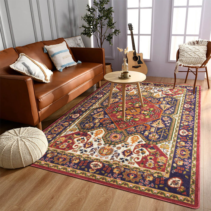 Airgugu Heritage Classique Cayenne Red Hemmed Rug
