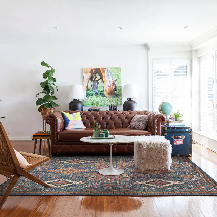 Airgugu Heritage Classique Onyx Yellow Badge Rug