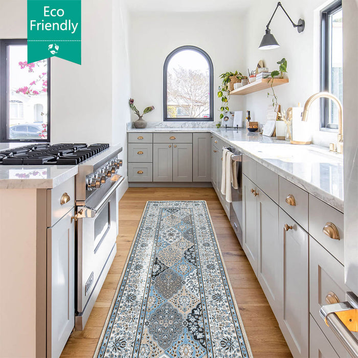 Airgugu Heritage Classique Gray Vintage Floral Rug