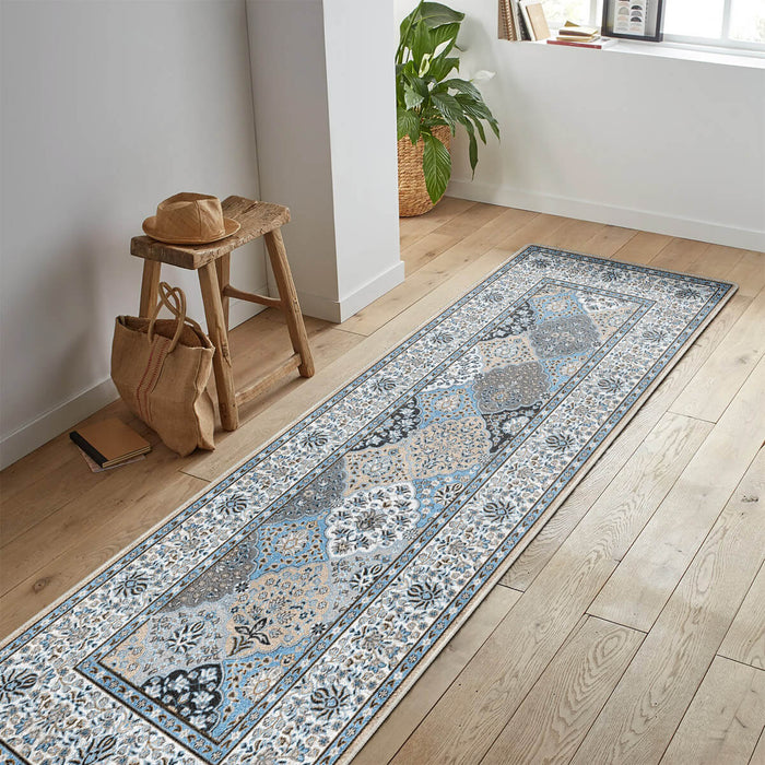 Airgugu Heritage Classique Gray Vintage Floral Rug