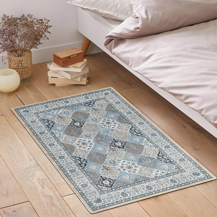 Airgugu Heritage Classique Gray Vintage Floral Rug