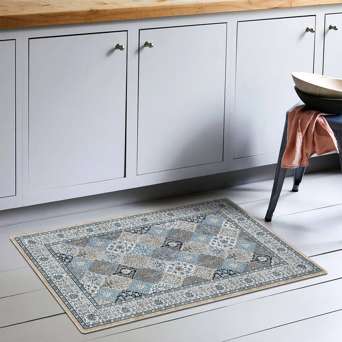 Airgugu Heritage Classique Gray Vintage Floral Rug