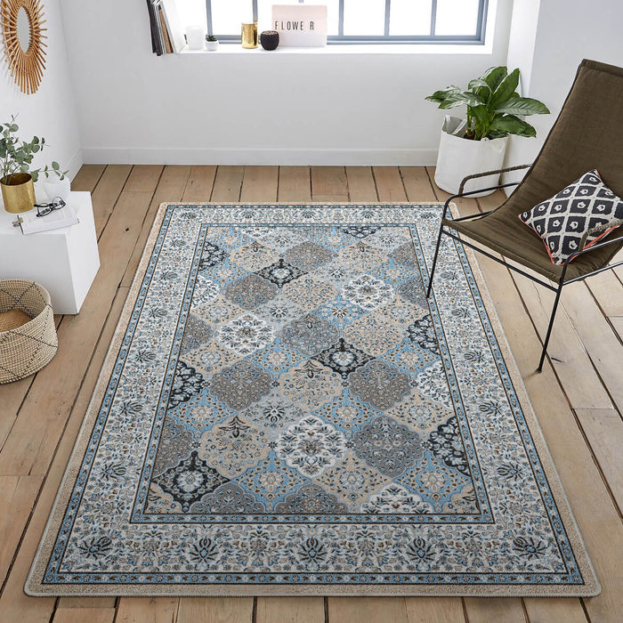 Airgugu Heritage Classique Gray Vintage Floral Rug