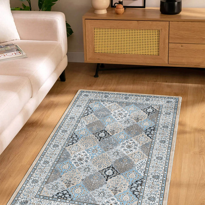 Airgugu Heritage Classique Gray Vintage Floral Rug
