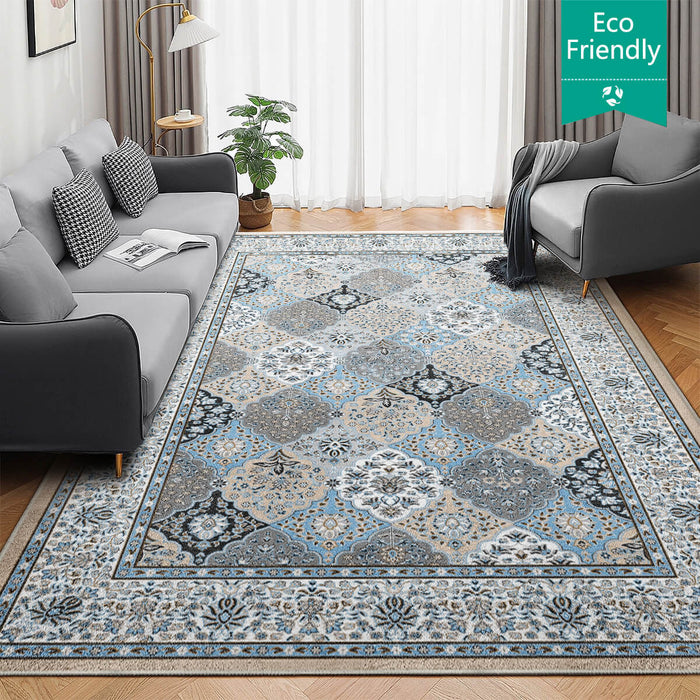 Airgugu Heritage Classique Gray Vintage Floral Rug