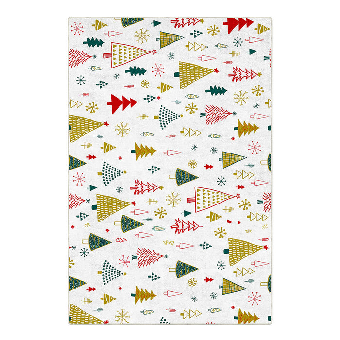 White Christmas Tree Rug🎄🔥