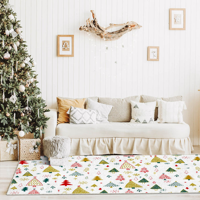 Airgugu White Christmas Tree Rug🎄🔥