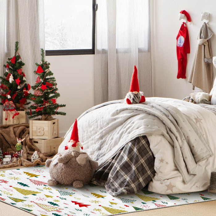Airgugu White Christmas Tree Rug🎄🔥