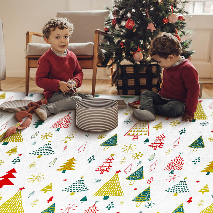 Airgugu White Christmas Tree Rug🎄🔥