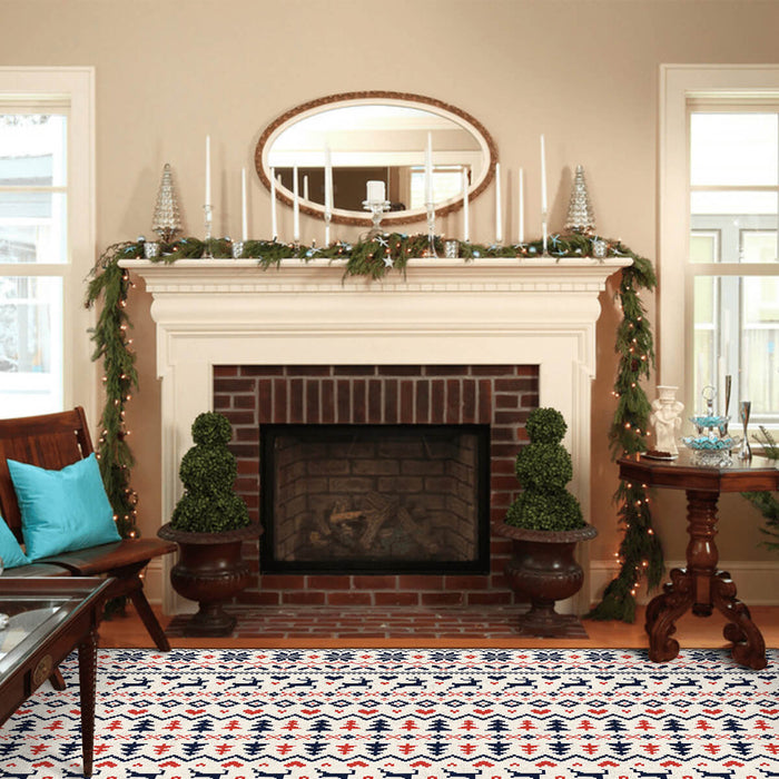 Airgugu Reindeer Christmas Tree Christmas Rug🎄🔥