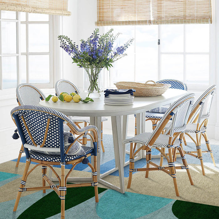 Airgugu KidSpace Delight Colorful Oval Geometric Rug